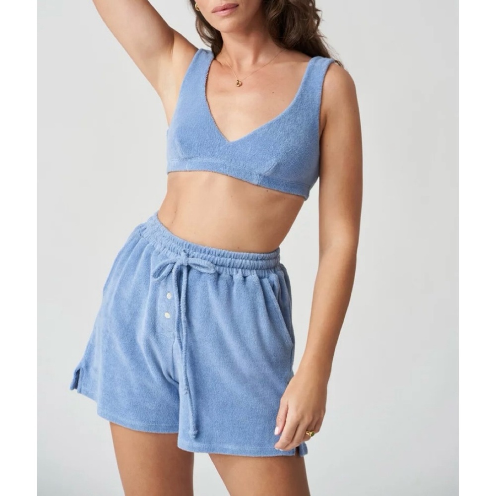 Donni terry bralette and shorts SET - Picture 16 of 16